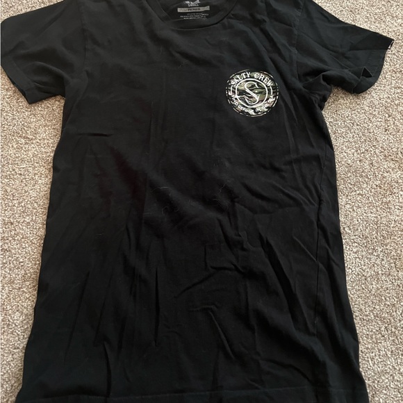 Black salty crew tshirt with camo graphic - Picture 1 of 3